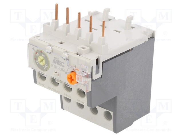 Thermal relay; Series: METAMEC; Auxiliary contacts: NO + NC; IP20