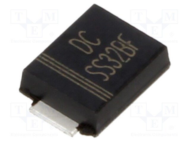 Diode: Schottky rectifying; SMD; 20V; 3A; SMB flat