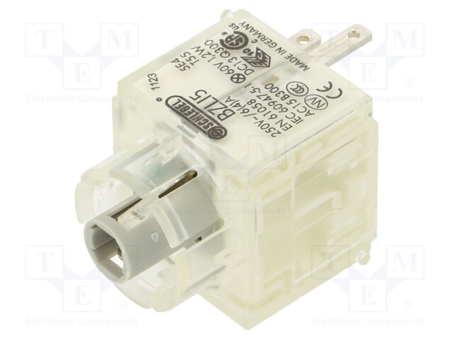 Contact block; -30÷70°C; Illumin: yes; IP00; Contacts: NO; 3mm