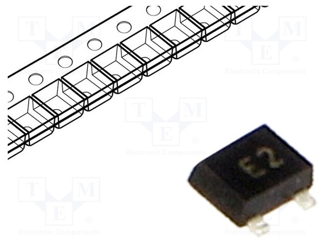 Diode: Zener; 0.265/0.425W; 3.6V; SMD; reel,tape; SOT663; Ir: 5uA