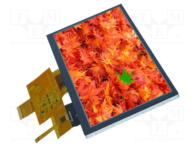 Display: TFT; 7"; 800x480; Illumin: LED; Dim: 165x100x5.8mm