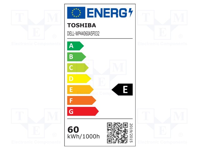 Lamp: LED; 60W; neutral white; 130°; 4000K; CRImin: 80; -20÷40°C