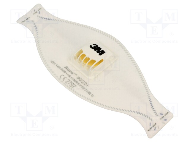 Dust respirator; FFP2 NR D; disposable,with valve