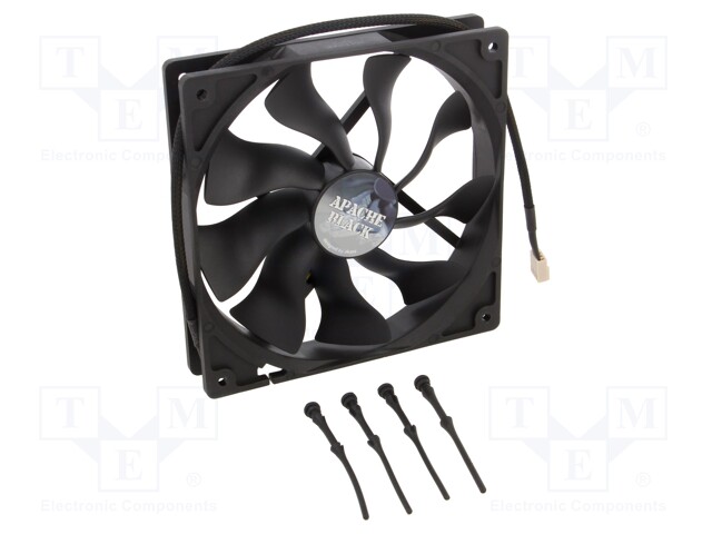 Fan: DC; axial