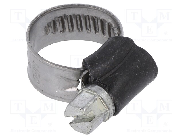 Worm gear clamp; W: 9mm; Clamping: 8÷14mm; steel; Man.series: ST; W1