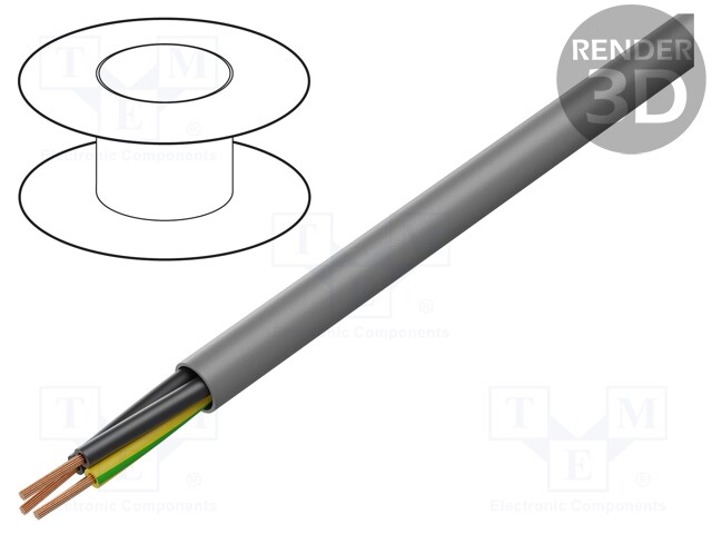 Wire; ÖLFLEX® CLASSIC 400 P; 3G1,5mm2; unshielded; 300/500V; PUR