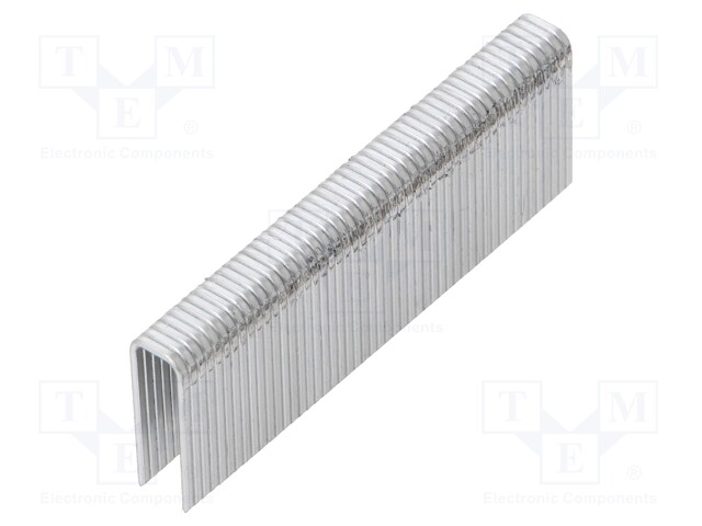 L: 18mm; Width: 6.1mm; Tool accessories: staples; 2000pcs.