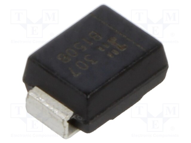 Diode: Schottky rectifying; SMD; 50V; 1A; SMB; Package: reel,tape