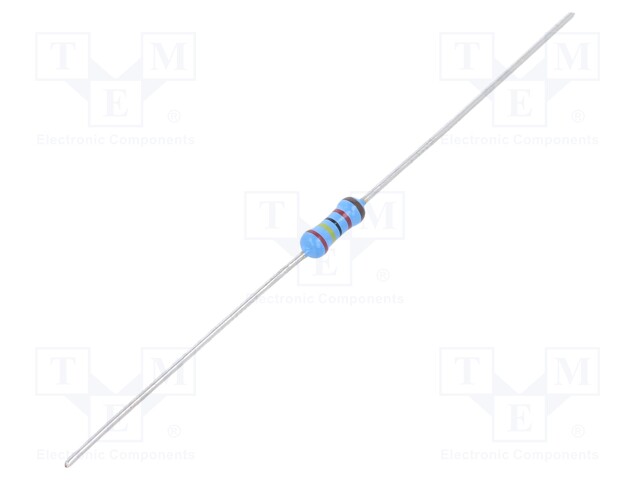 Resistor: thin film; THT; 24kΩ; 600mW; ±5%; Ø2.5x6.5mm; 50ppm/°C