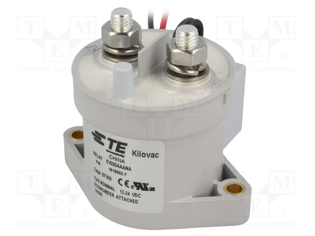 Relay: electromagnetic; SPST-NO; Ucoil: 24VDC; 500A; Series: EV200