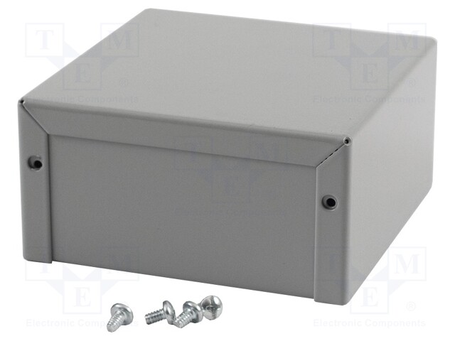 Enclosure: multipurpose; X: 102mm; Y: 102mm; Z: 51mm; 1411; aluminium