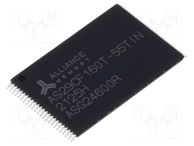 FLASH memory; NOR Flash; 2Mx8bit; 55ns; TSOP48; parallel
