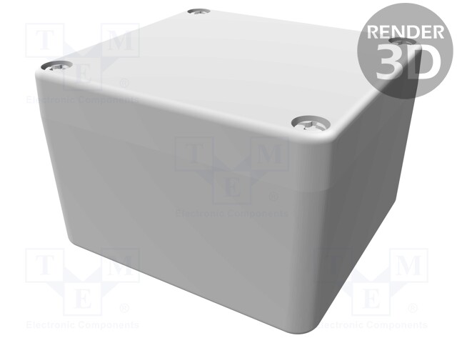 Enclosure: multipurpose; X: 75mm; Y: 80mm; Z: 52mm; 1590Z; aluminium