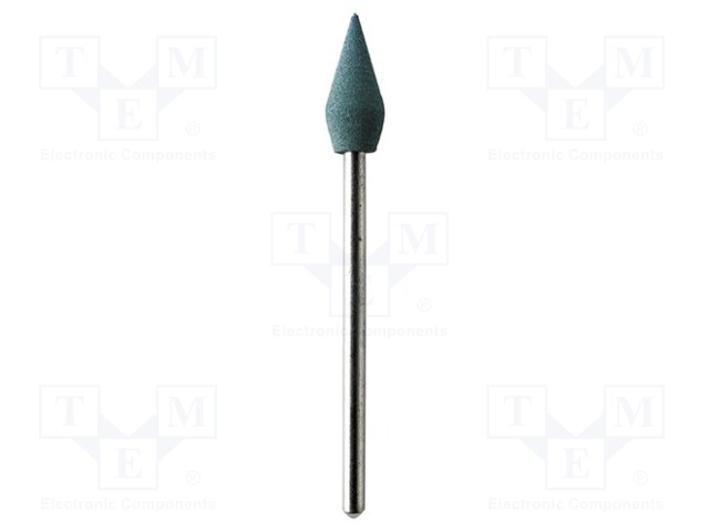 Tip fpr polishing; Ø: 6mm; Ø: 3mm; for polishing ferrous metals