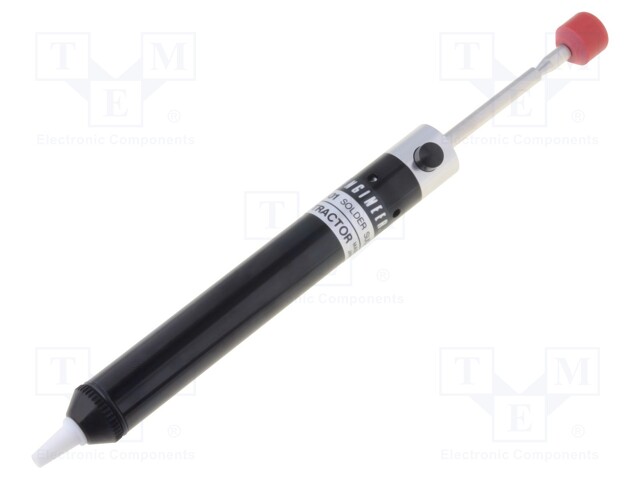 Desoldering pump; 2.2mm; PTFE; aluminum body; 5cm3; L: 170mm