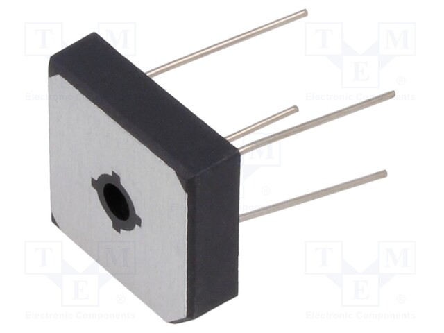 Bridge rectifier: single-phase; Urmax: 200V; If: 25A; Ifsm: 350A