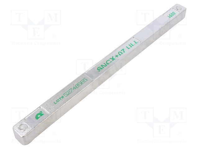 Rod; Sn99,3Cu0,7; lead free; 1kg