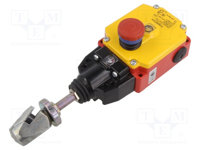 Safety switch: singlesided rope switch; NC x3 + NO; SRM; IP67