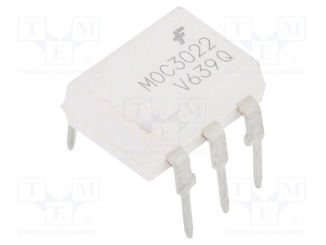 Optotriac; 4.17kV; triac; DIP6; Channels: 1