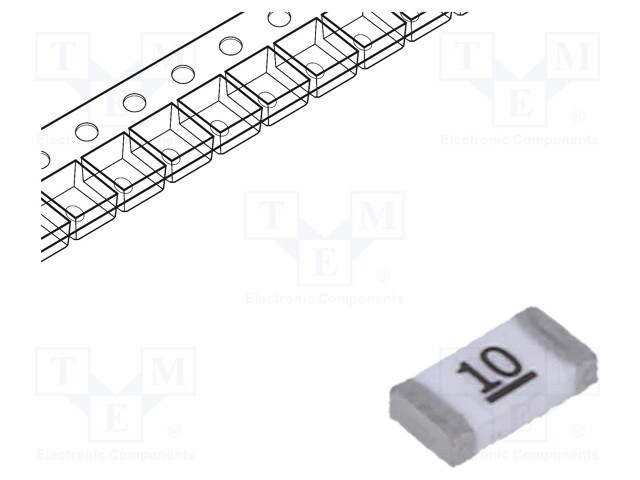 Fuse: fuse; 10A; 24VDC; SMD; ceramic; Case: SMD; CQ