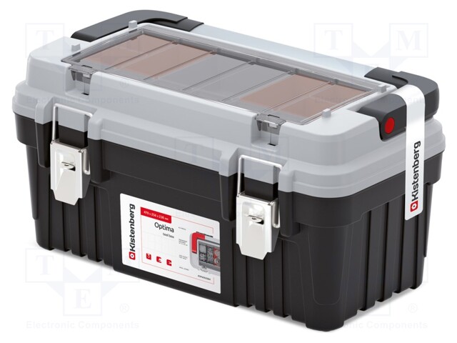 Toolbox; 470x256x238mm; polymer; OPTIMA; 13kg; OPTIMA 50