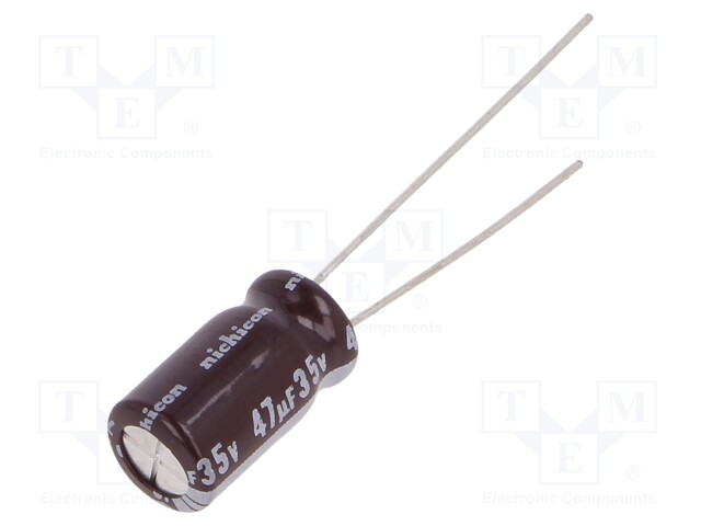 Capacitor: electrolytic; low impedance; THT; 120uF; 10VDC; ±20%