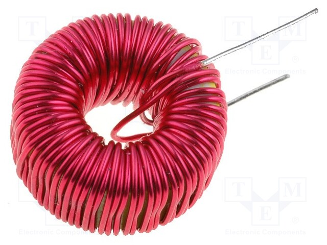 Inductor: wire; THT; 220uH; 0.5A; 215mΩ