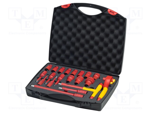 Wrenches set; hexagon keys,insulated,socket spanner; steel