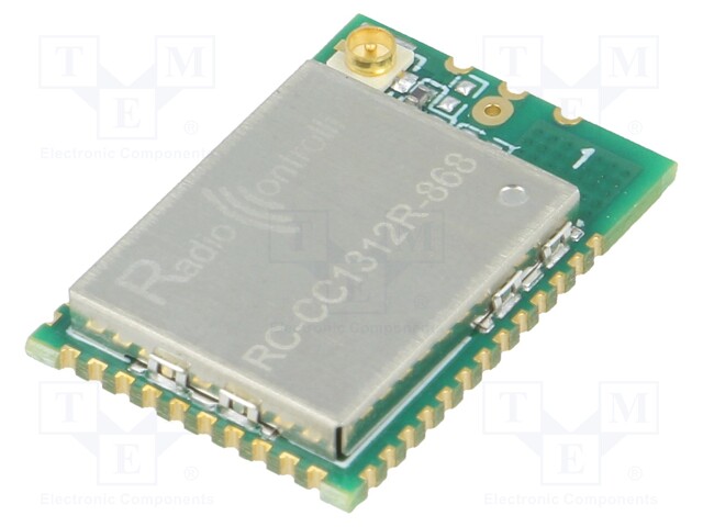 Module: RF; 868MHz; -121dBm; 1.8÷3.8VDC; 14dBm; Mounting: SMD; SMA