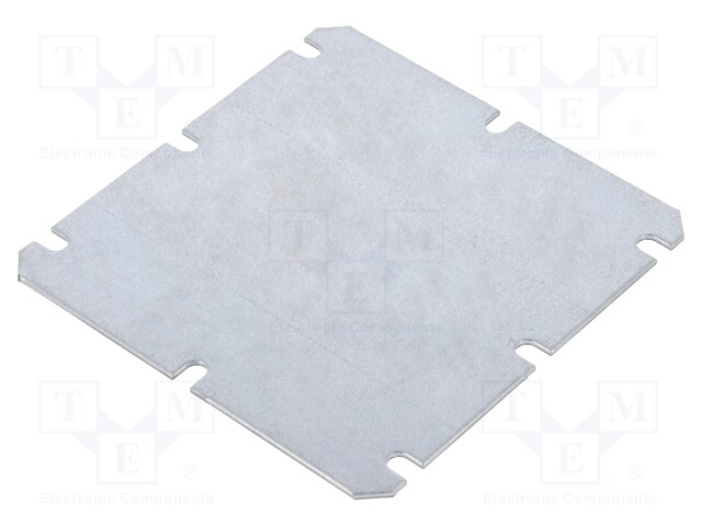 Mounting plate; steel; MPC-12/12/07-TRSP,MPC-12/12/10-TRSP