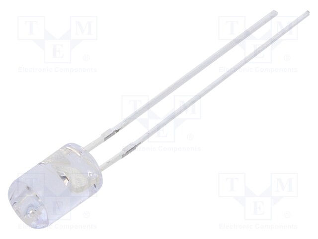 LED; 5mm; yellow; 500÷750mcd; 100°; 15mA; 12÷15V; Front: flat; 225mW