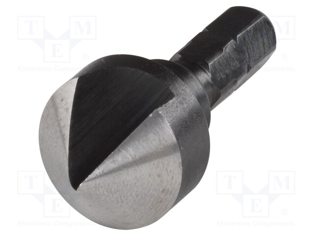 Countersink; 16mm; for wood,metal,plastic; tool steel