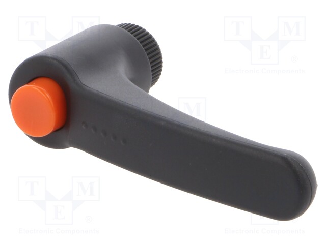 Lever; adjustable; Thread len: 13mm; Lever length: 63mm; -30÷130°C