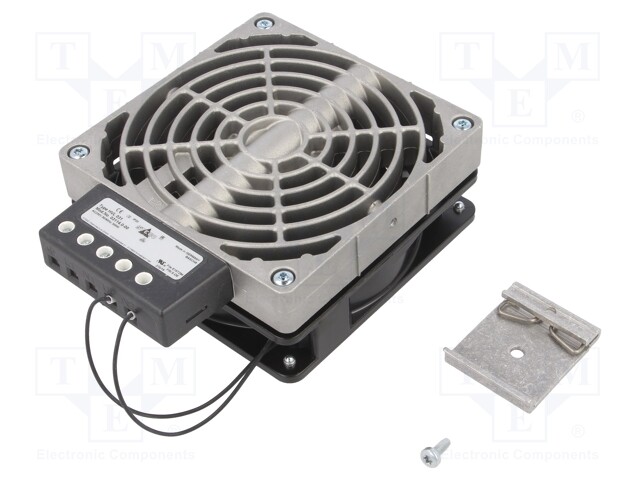 Blower heater; 300W; IP20; for DIN rail mounting; 119x151x47mm