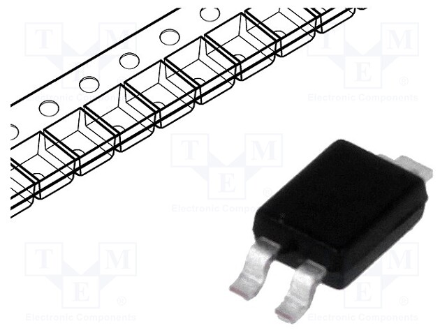 PIN IR photodiode; Smart DIL; 900nm; 750-1100nm; 60°; 1nA; 120mW