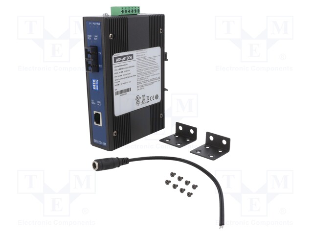 Industrial module: media converter; ETHERNET/multi-mode fiber