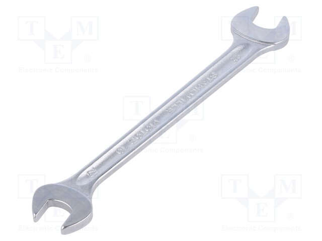 Wrench; spanner; 12mm,13mm; chromium plated steel; Series: MOTOR