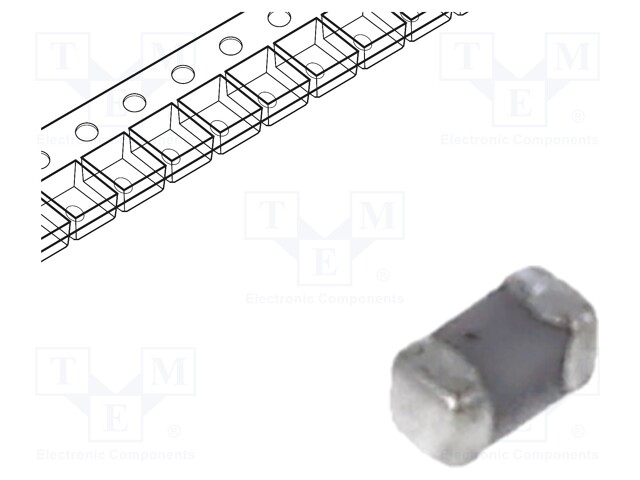 SMD Multilayer Ceramic Capacitor, 270 pF, 50 V, 0402 [1005 Metric], ± 1%, C0G / NP0, GRM Series