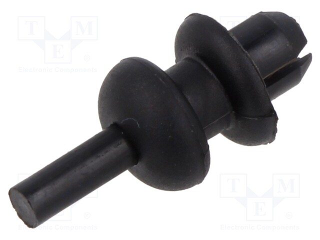 Rivet; 10pcs; OEM: 191867775A,699218; L: 5.7mm; black; Øhead: 10.7mm