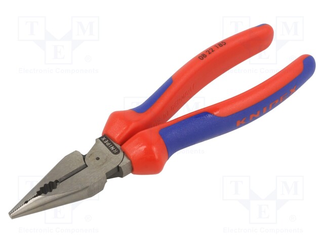 Pliers; for gripping and cutting,universal; 185mm