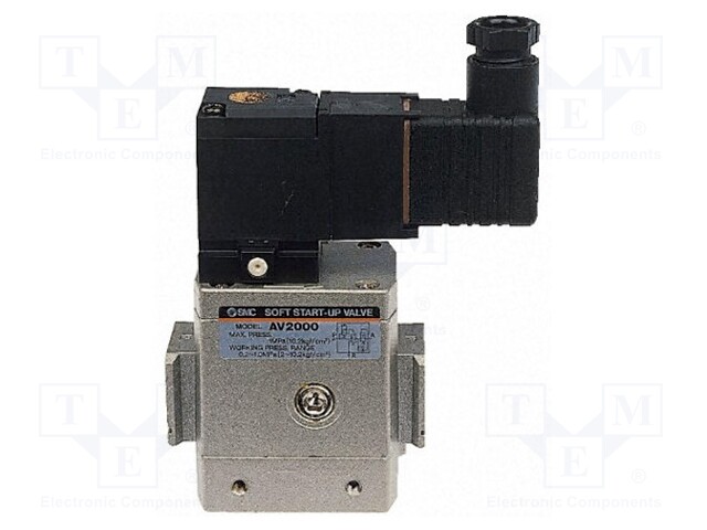 Soft start valve; G 1/2"; Pressure: 15bar; Pressure: 2÷10bar; 1.8W