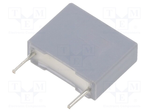 Capacitor: polyester; 220nF; 40VAC; 63VDC; Pitch: 0.5mm; ±5%