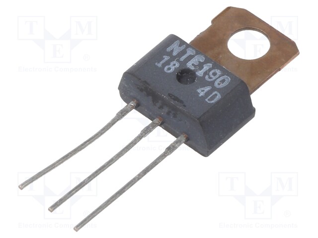 Transistor: NPN; bipolar; 180V; 1A; 1W; TO202N