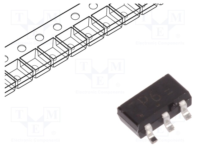 IC: digital; buffer; Channels: 2; SMD; TSOP6; Series: HC; 2÷6VDC