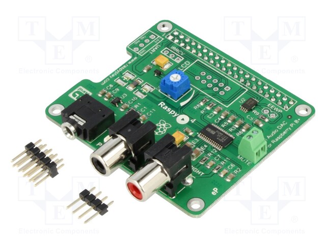 Expansion board; Jack 3,5mm,5x2 LCD,RCA x2,pin strips