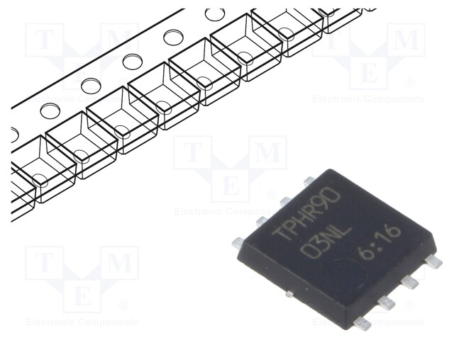 Transistor: N-MOSFET; unipolar; 30V; 60A; 78W; SOP8A