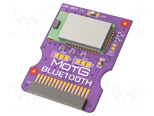 MOTG; UART; Bluetooth; In the set: prototype board; MOTG socket
