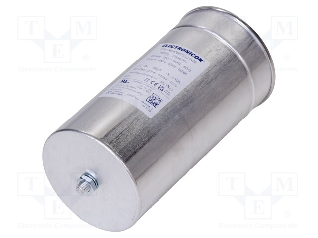 Capacitor: polypropylene; three-phase; Q@50Hz: 25kVAR,30kVAR