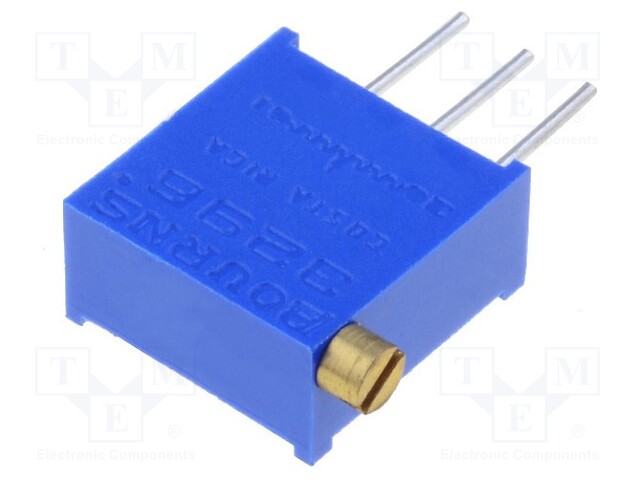 Potentiometer: mounting; multiturn; 10kΩ; 500mW; THT; ±10%; linear