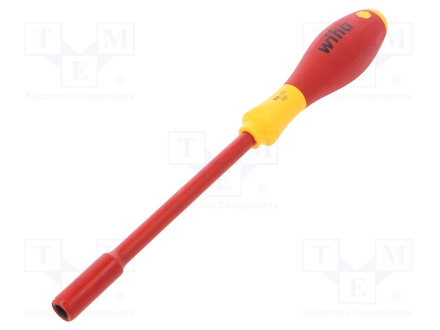 Screwdriver; insulated; hex socket; HEX 6mm; Blade length: 125mm